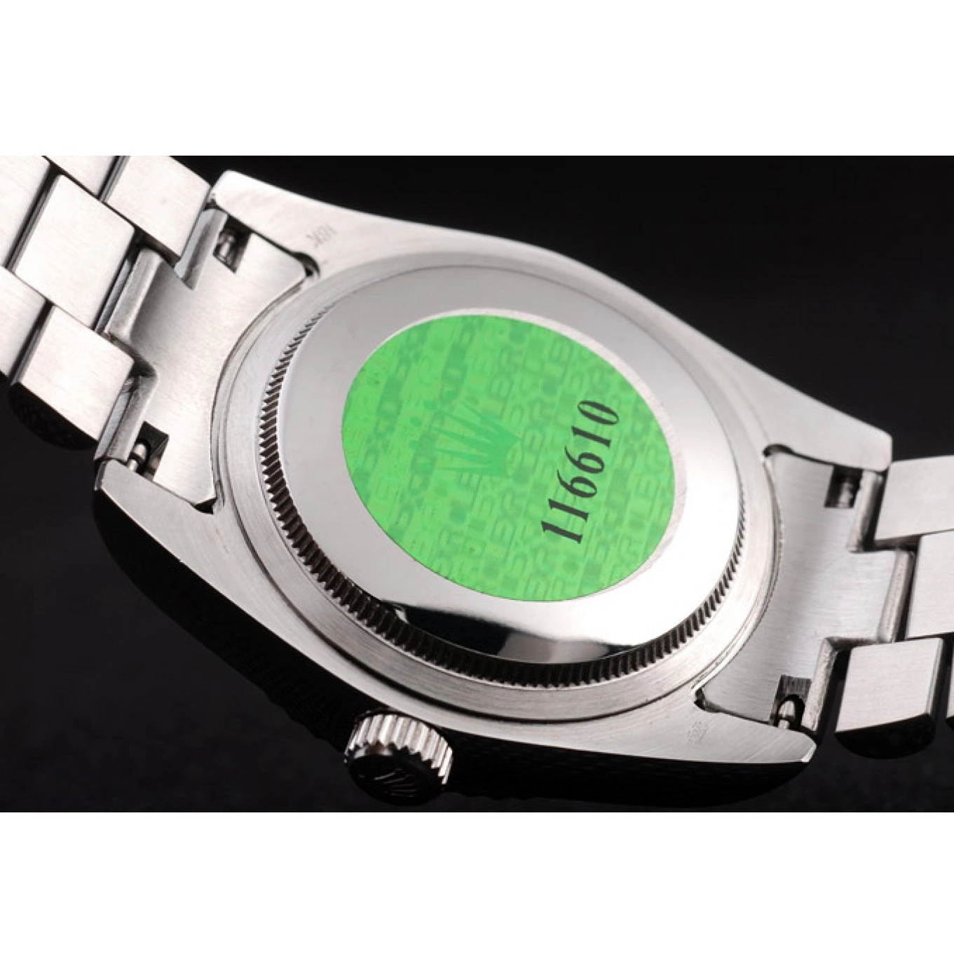Aaa replica watch Steel Rolex Day-Date Tone Stainless Red Two Polished Dial 0724